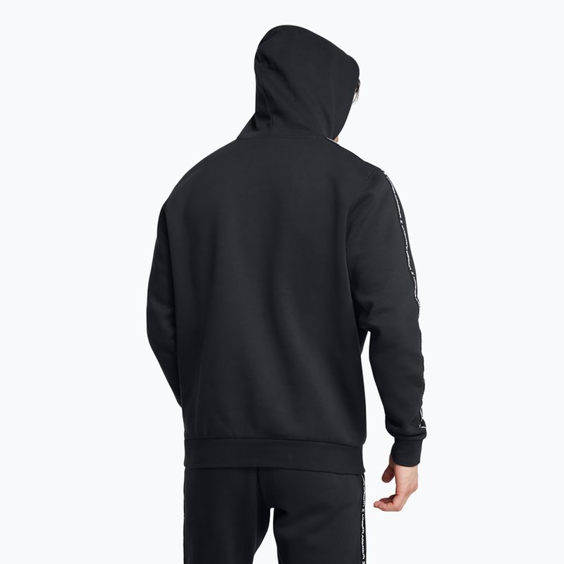 Bluza męska Under Armour Icon Fleece HD black/white 3