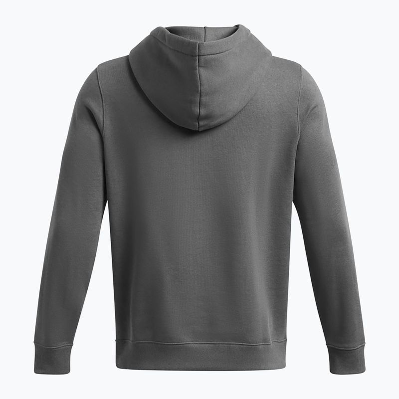 Bluza męska Under Armour Curry Splash Hoodie castlerock full heather/black 2