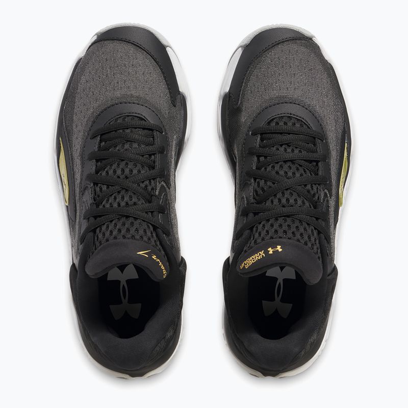 Buty do koszykówki Under Armour Spawn 7 black/metallic gold/black 11