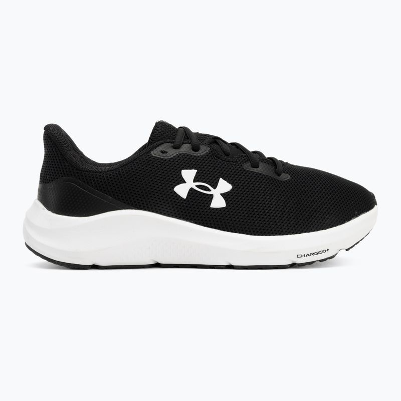 Buty do biegania męskie Under Armour Charged Pursuit 4 black/black/white 2
