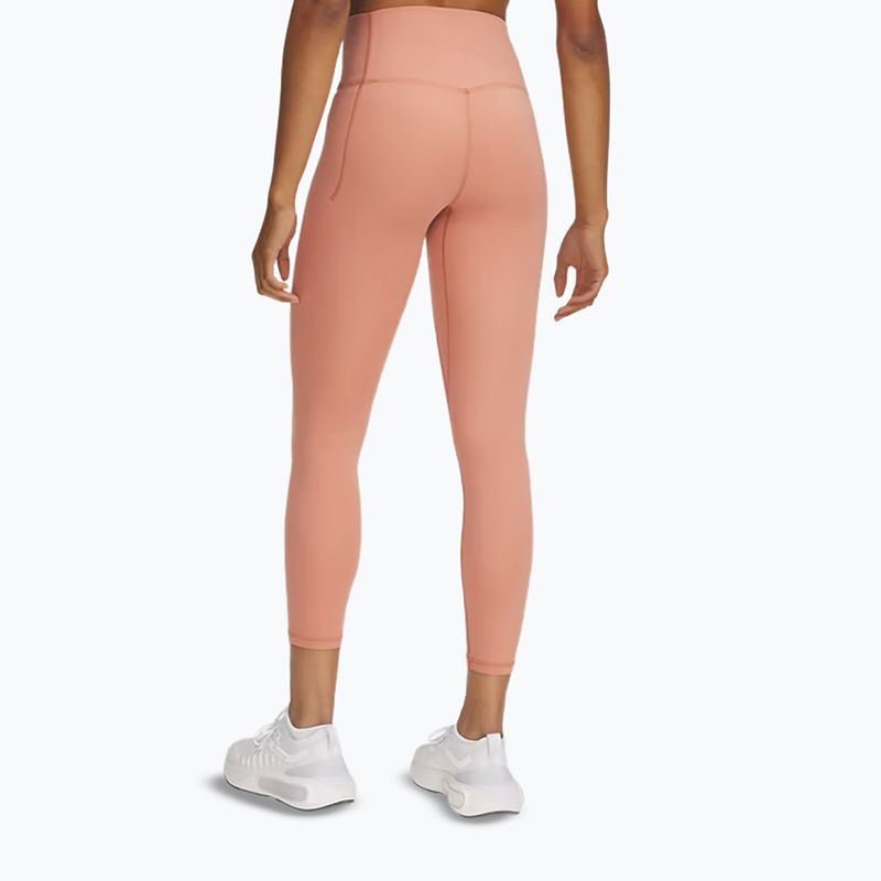 Legginsy treningowe damskie Under Armour Meridian Ankle Leg canyon pink 2