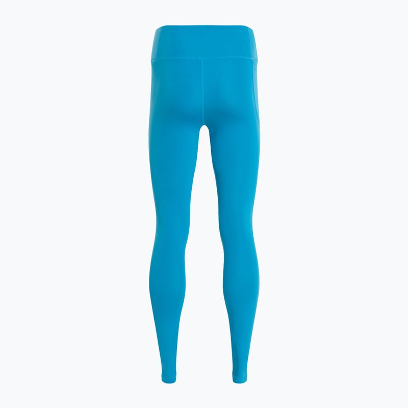 Legginsy treningowe damskie Under Armour Motion ether blue/white 2