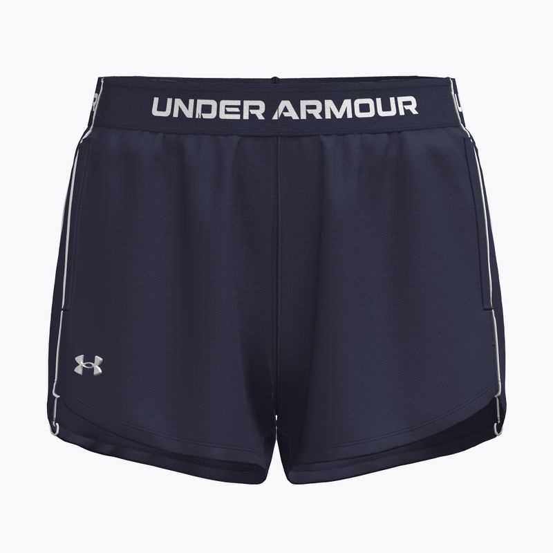 Spodenki treningowe damskie Under Armour Tech Play Up Shorts midnight navy/white
