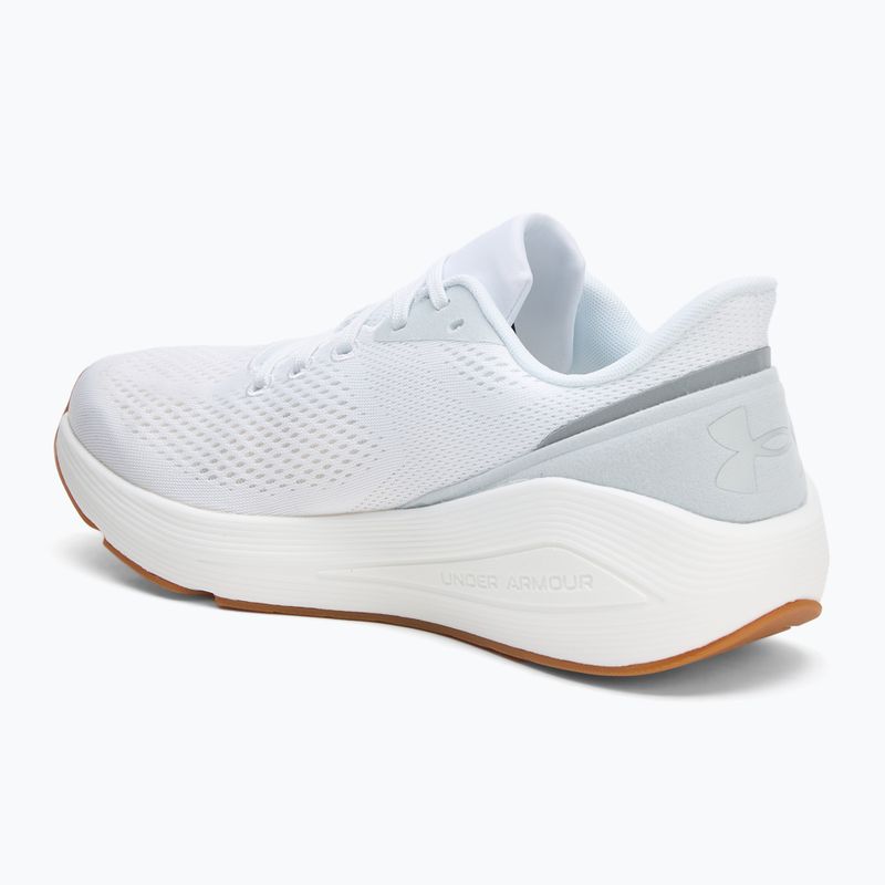 Buty do biegania męskie Under Armour Sonic 7 white/white/white 3