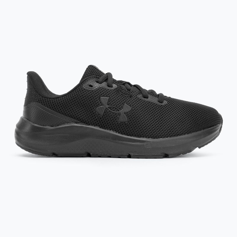 Buty do biegania damskie Under Armour Charged Pursuit 4 black/black/black 2