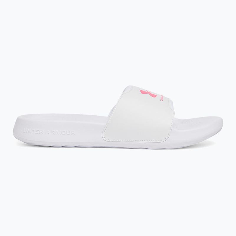 Klapki damskie Under Armour Ignite Select white/white/super pink