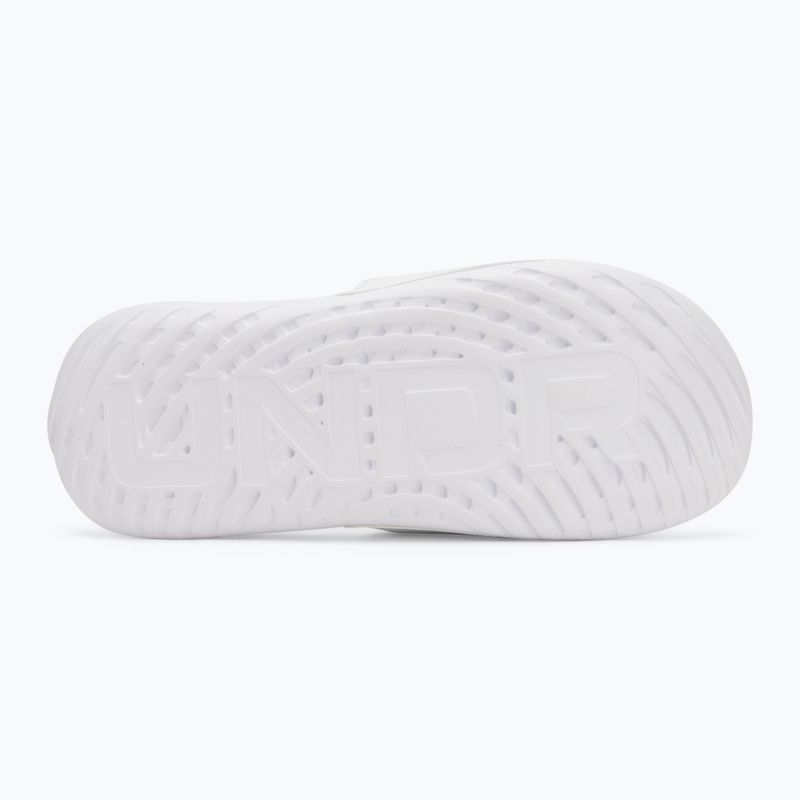 Klapki damskie Under Armour Ignite Select white/white/super pink 4