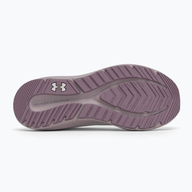 Buty do biegania damskie Under Armour Charged Pursuit 4 white/white/purple prime 4