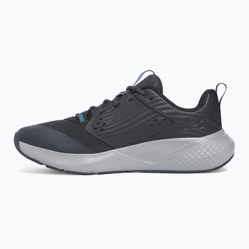 Buty treningowe męskie Under Armour Commit 4 anthracite/steel/ether blue 2