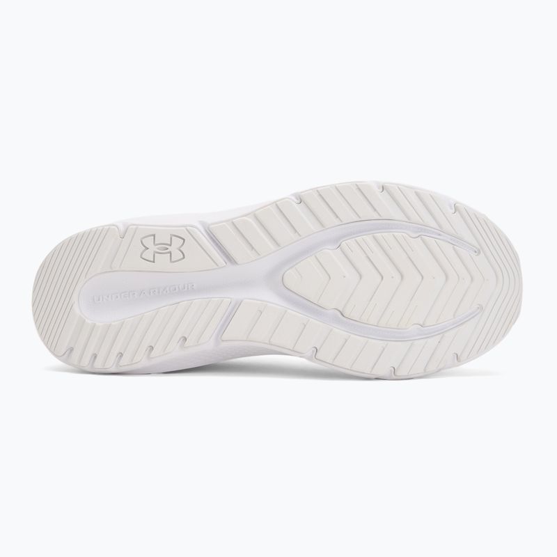 Buty do biegania damskie Under Armour Charged Pursuit 4 white/white/metallic silver 4
