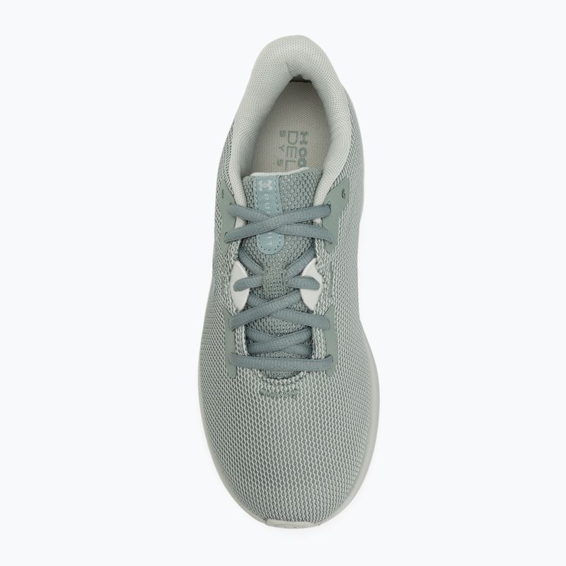Buty do biegania damskie Under Armour Charged Pursuit 4 silica green/silica green/metallic silica 5