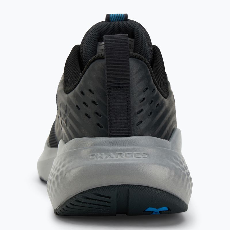 Buty treningowe męskie Under Armour Commit 4 anthracite/steel/ether blue 6
