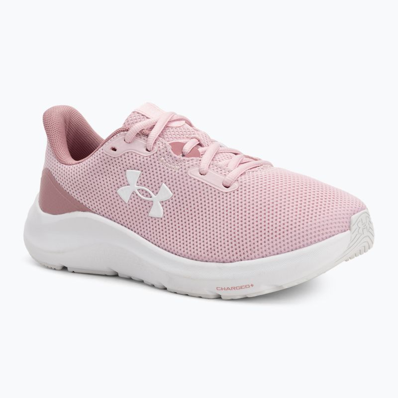 Buty do biegania damskie Under Armour Charged Pursuit 4 prime pink/pink elixir/white