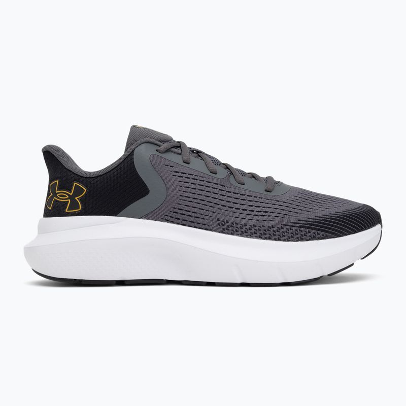 Buty do biegania męskie Under Armour Charged Rogue 5 castlerock/black/campus gold 2