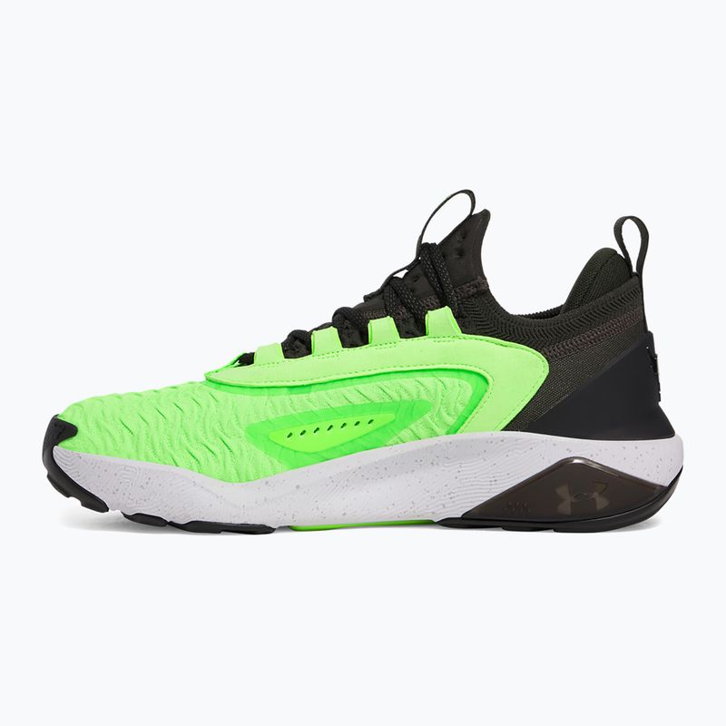 Buty treningowe męskie Under Armour Project Rock 7 baroque green/hyper green/black 9