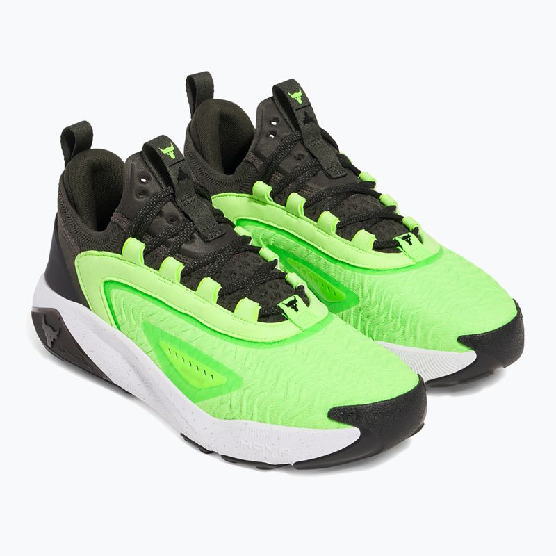 Buty treningowe męskie Under Armour Project Rock 7 baroque green/hyper green/black 10