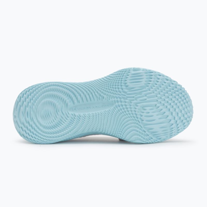 Buty treningowe damskie Under Armour Dynamic 2 white/stream/metallic silver 4