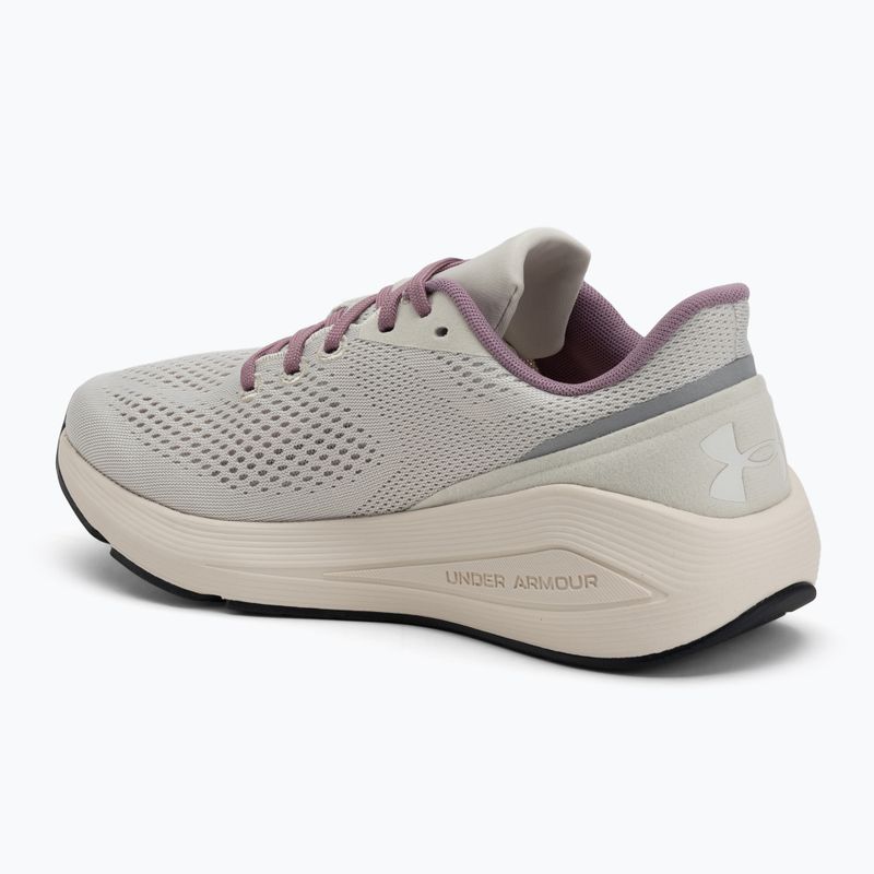 Buty do biegania damskie Under Armour Sonic 7 summit white/white quartz/white quartz 3
