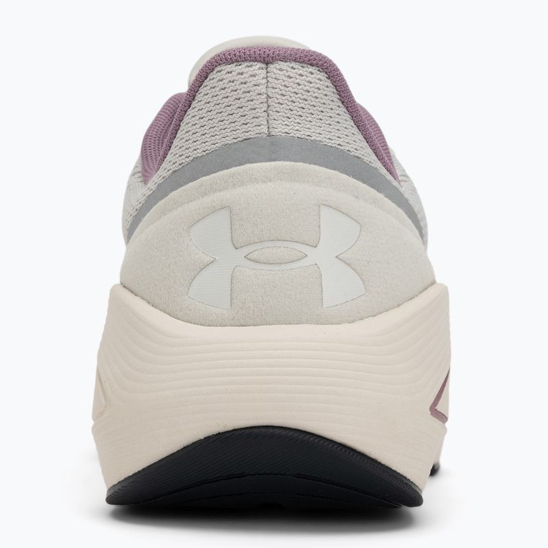 Buty do biegania damskie Under Armour Sonic 7 summit white/white quartz/white quartz 6