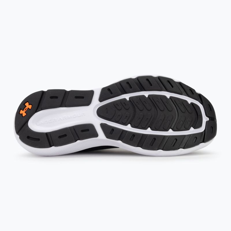 Buty do biegania męskie Under Armour Charged Rogue 5 black/black/blaze orange 4
