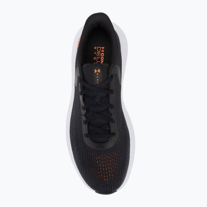 Buty do biegania męskie Under Armour Charged Rogue 5 black/black/blaze orange 5