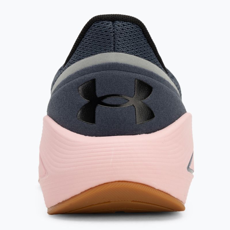 Buty do biegania damskie Under Armour Sonic 7 downpour gray/prime pink/black 6