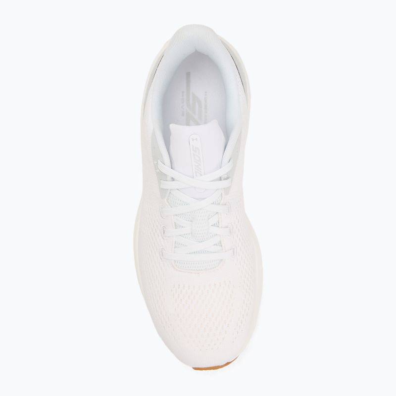 Buty do biegania damskie Under Armour Sonic 7 white/white/white 5