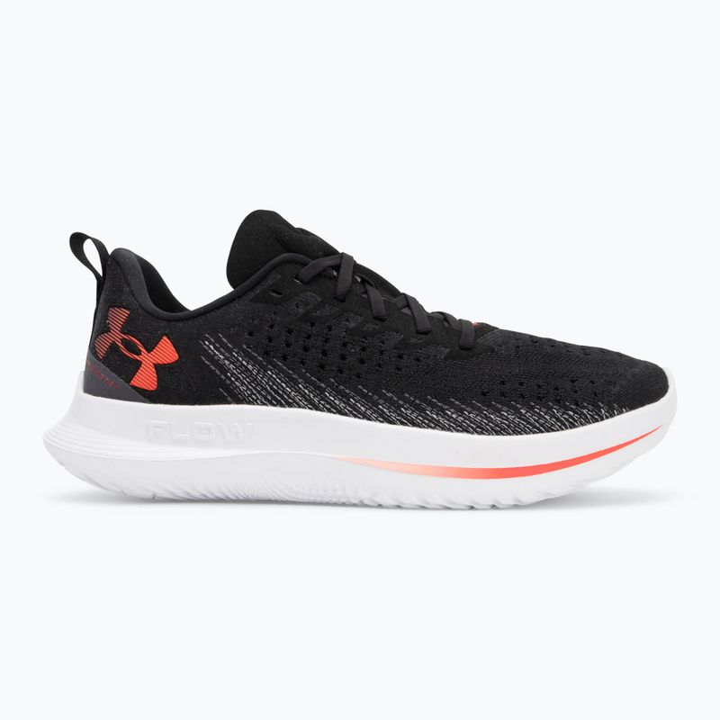 Buty do biegania męskie Under Armour Velociti 4 black/anthracite/ares red 2