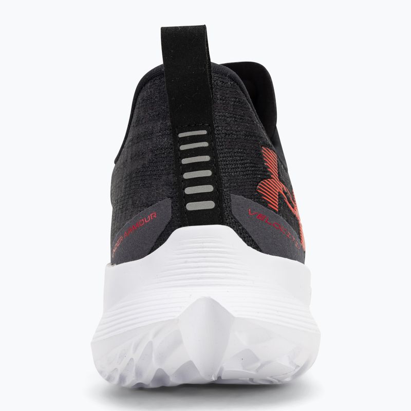 Buty do biegania męskie Under Armour Velociti 4 black/anthracite/ares red 6