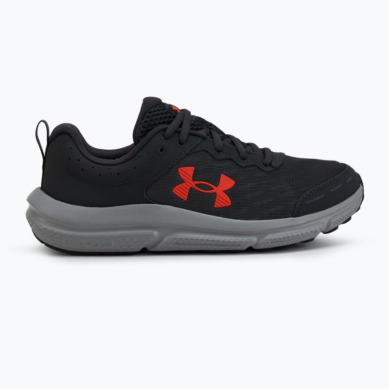 Buty do biegania męskie Under Armour Charged Assert 10 anthracite/anthracite/ares red 2