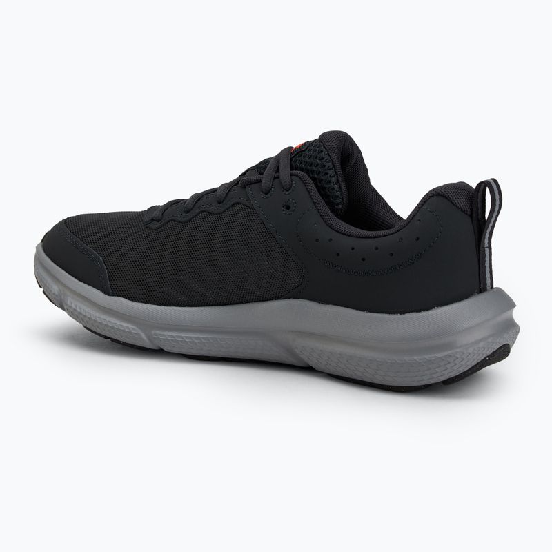 Buty do biegania męskie Under Armour Charged Assert 10 anthracite/anthracite/ares red 3