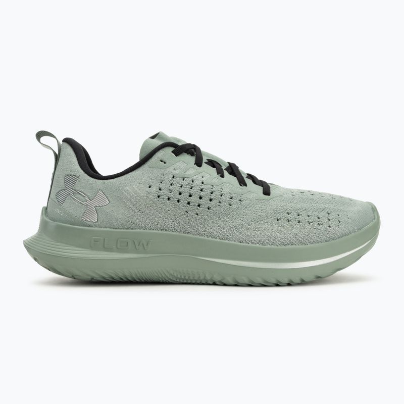 Buty do biegania męskie Under Armour Velociti 4 silica green/silica green/metallic silver 2