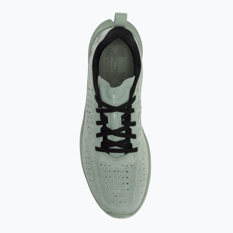 Buty do biegania męskie Under Armour Velociti 4 silica green/silica green/metallic silver 5