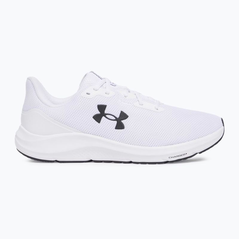 Buty do biegania męskie Under Armour Charged Pursuit 4 white/white/black 8