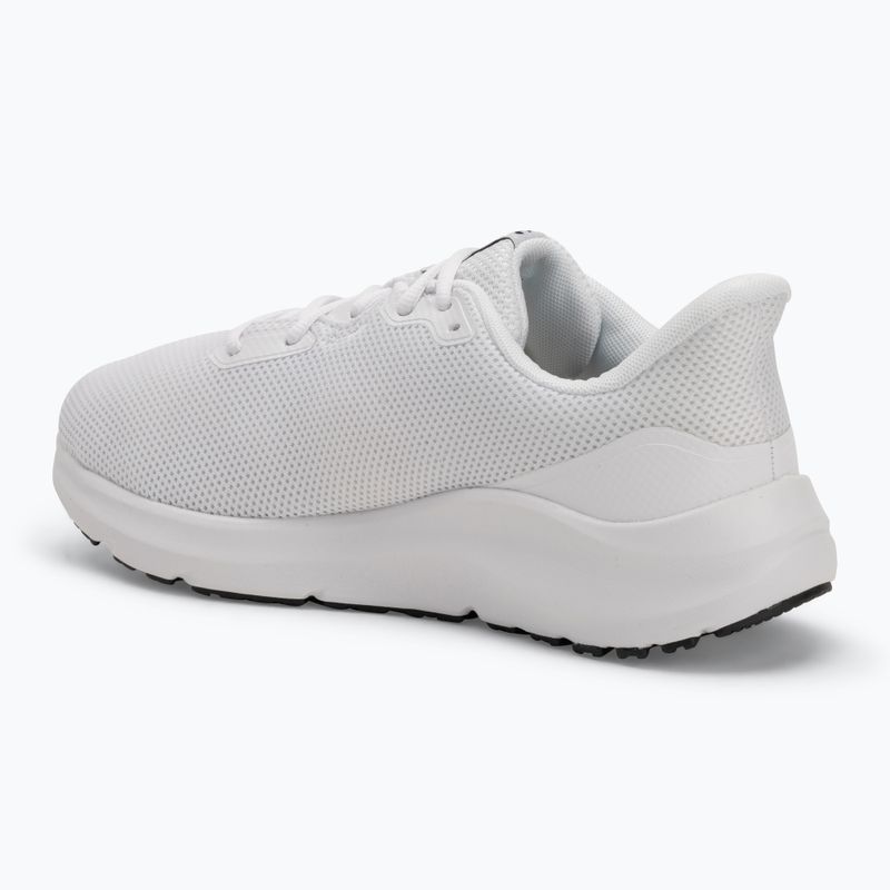 Buty do biegania męskie Under Armour Charged Pursuit 4 white/white/black 3