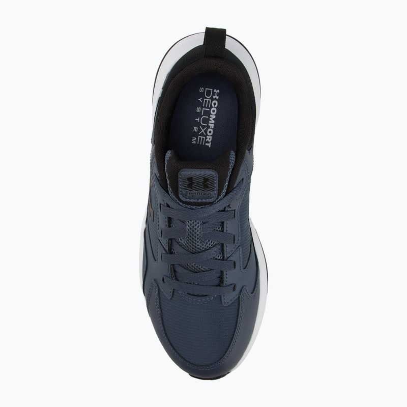 Buty treningowe męskie Under Armour Charged Edge downpour gray/black/black 5