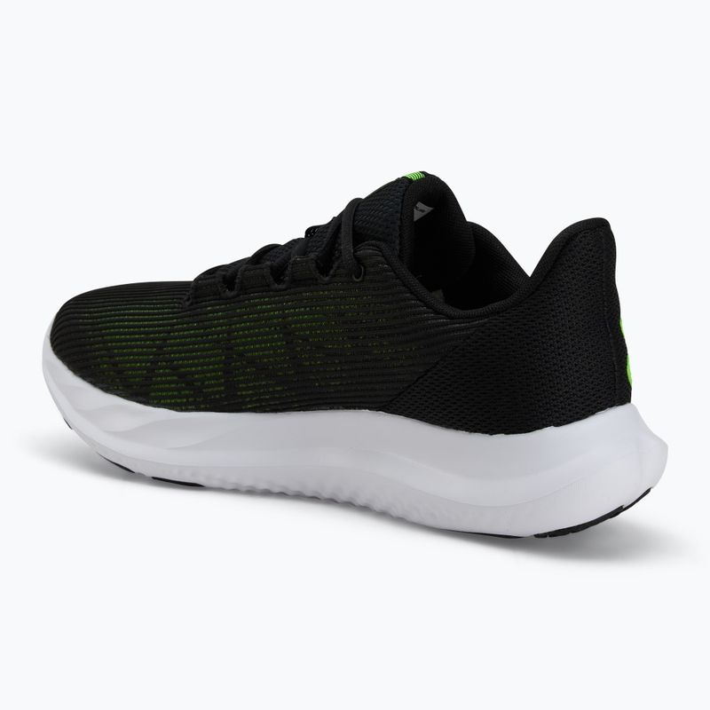 Buty do biegania męskie Under Armour Charged Speed Swift black/black/hyper green 3