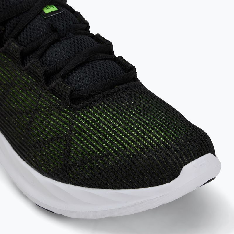 Buty do biegania męskie Under Armour Charged Speed Swift black/black/hyper green 7