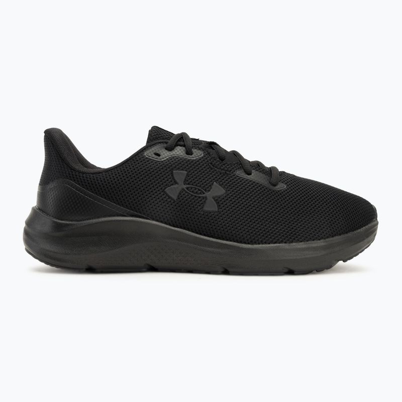 Buty do biegania męskie Under Armour Charged Pursuit 4 black/black/black 2