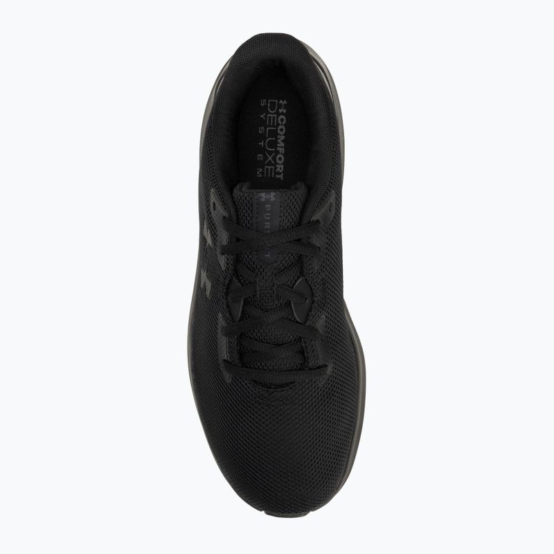 Buty do biegania męskie Under Armour Charged Pursuit 4 black/black/black 5