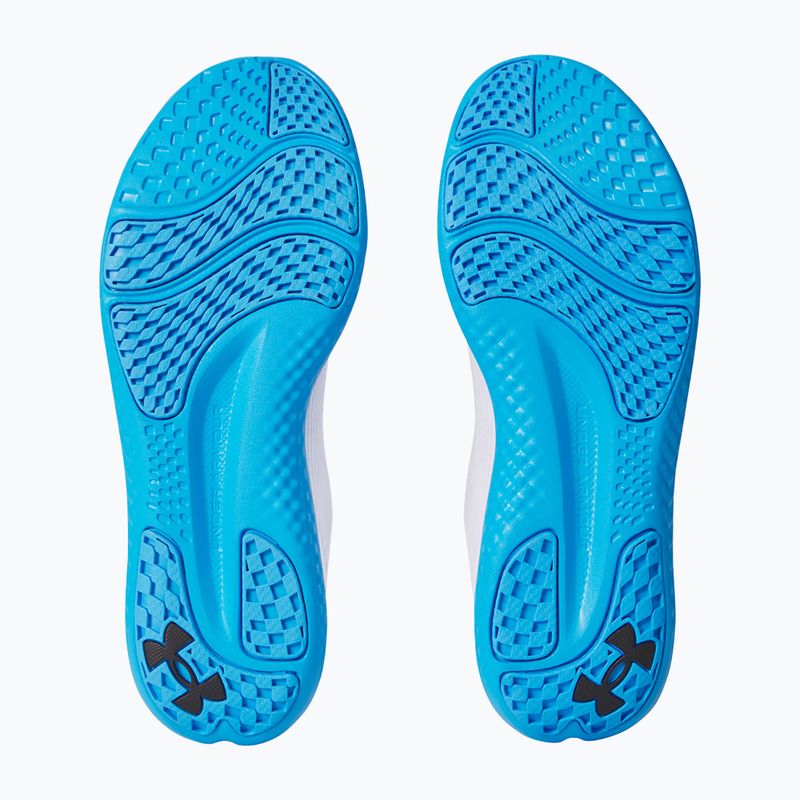 Buty do biegania męskie Under Armour Charged Speed Swift white/electric blue/black 4