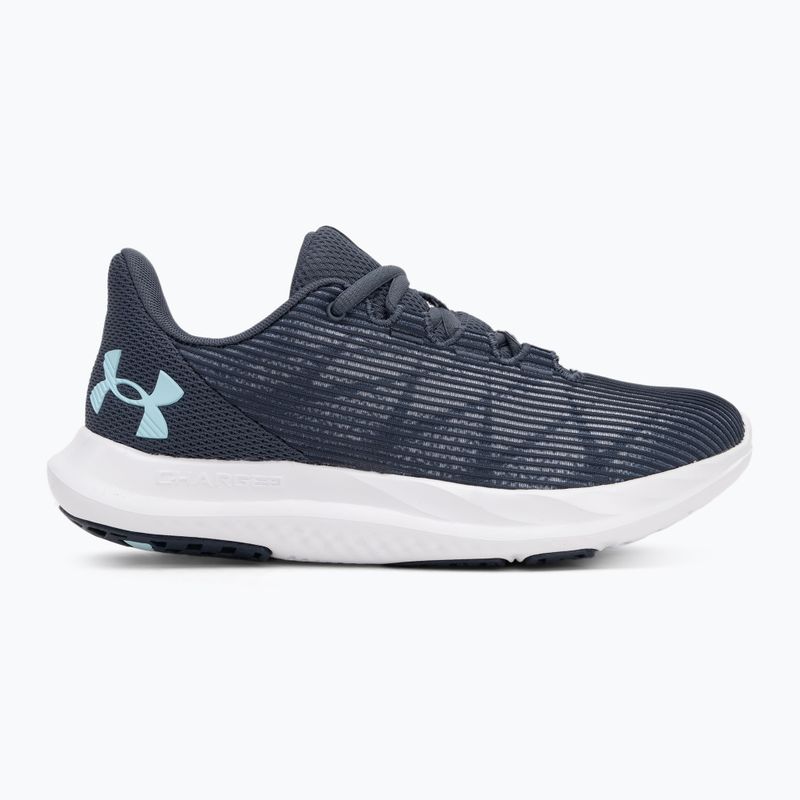 Buty do biegania damskie Under Armour Charged Speed Swift downpour gray/downpour gray/stream 2