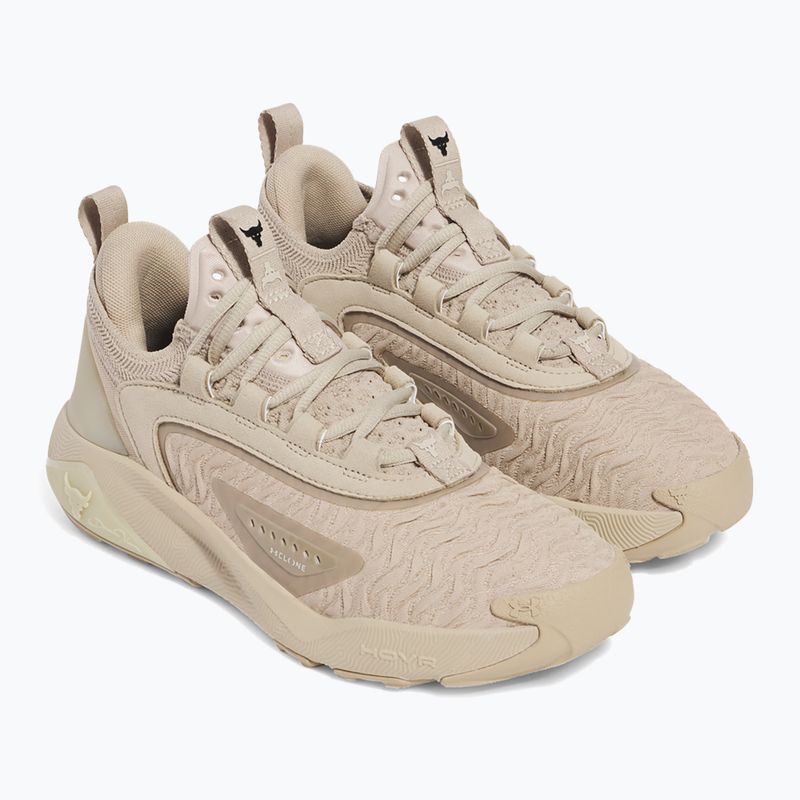 Buty treningowe damskie Under Armour Project Rock 7 city khaki/city khaki/city khaki 3