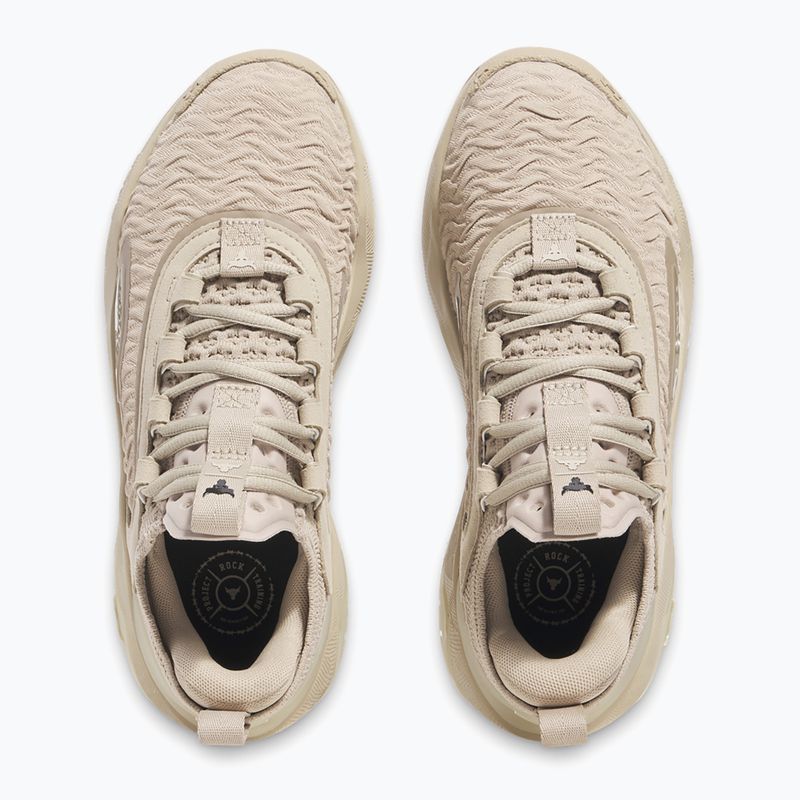 Buty treningowe damskie Under Armour Project Rock 7 city khaki/city khaki/city khaki 4