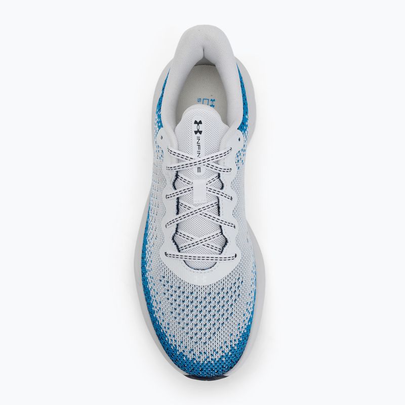 Buty do biegania męskie Under Armour Infinite white/electric blue/white 5