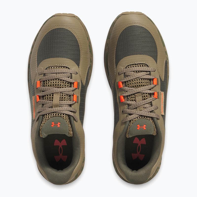 Buty do biegania męskie Under Armour Charged Bandit Trail 3 marine od green/bayou/ares red 4