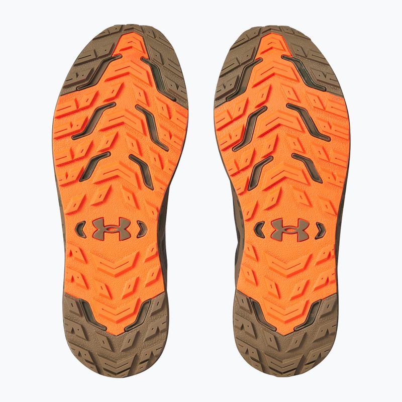 Buty do biegania męskie Under Armour Charged Bandit Trail 3 marine od green/bayou/ares red 5