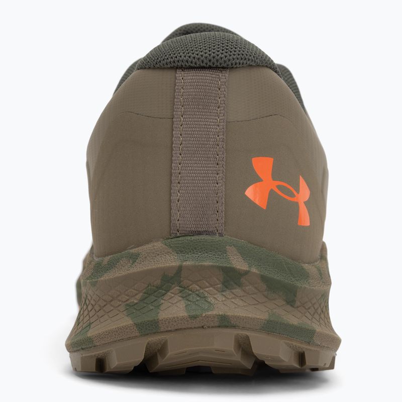Buty do biegania męskie Under Armour Charged Bandit Trail 3 marine od green/bayou/ares red 6