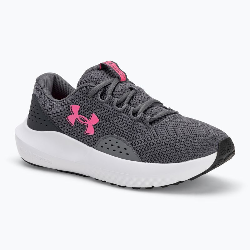 Buty do biegania damskie Under Armour Charged Surge 4 castlerock/anthracite/aero pink