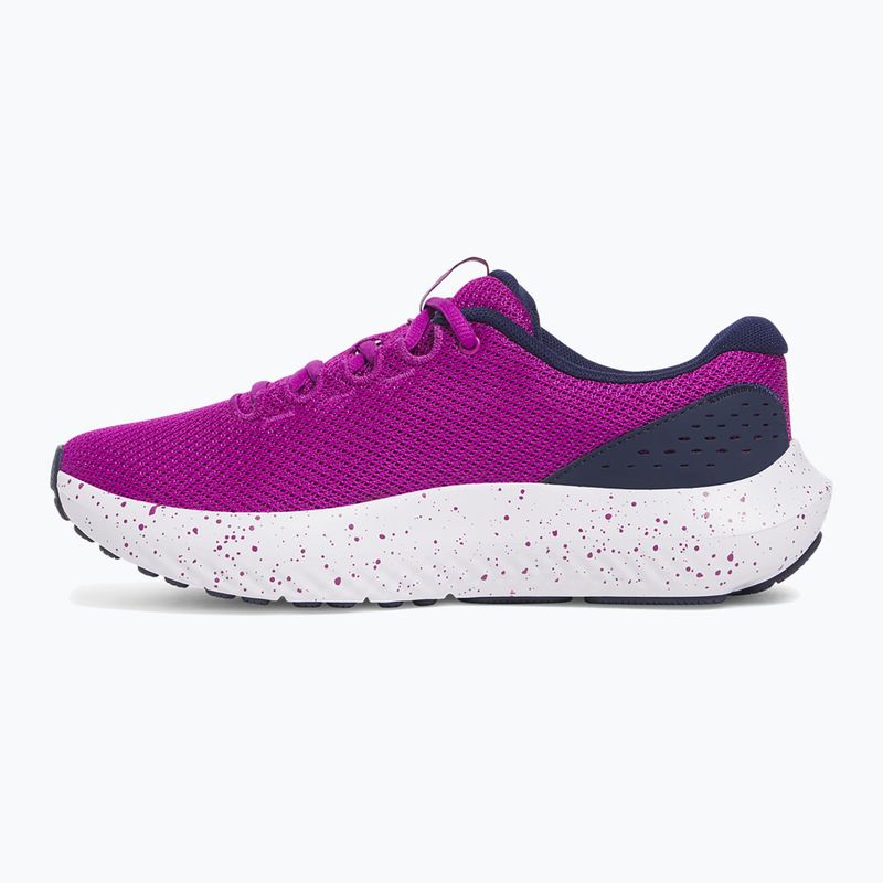 Buty do biegania damskie Under Armour Charged Surge 4 andromeda purple/midnight navy/midnight navy 2